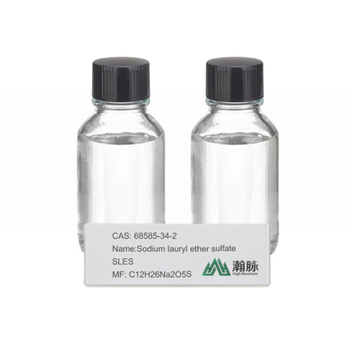 সোডিয়াম লরিলেথার সালফেট CAS 68585-34-2 C12H26Na2O5S SLES AES রাসায়নিক সংযোজন