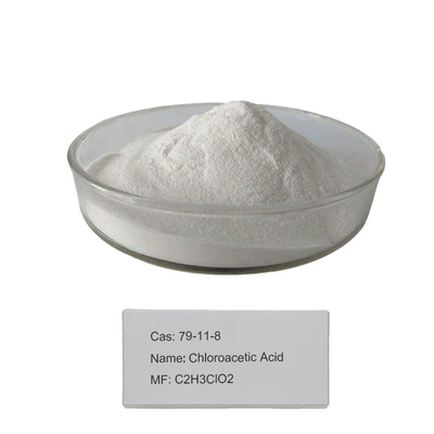 বাল্ক বক্স ক্লোরোএসেটিক অ্যাসিড CAS 79-11-8 বিভিন্ন রঙের জন্য