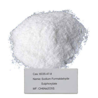 CAS 6035-47-8 Rongalite Lumps সোডিয়াম ফর্মালডিহাইড সালফক্সিলেট ক্রিস্টালাইন পাউডার