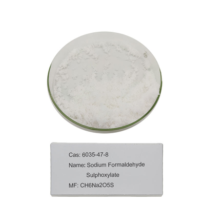 CAS 6035-47-8 সোডিয়াম ফর্মালডিহাইড সালফক্সিলেটের জন্য 98% রোঙ্গালাইট সি প্রতিষেধক