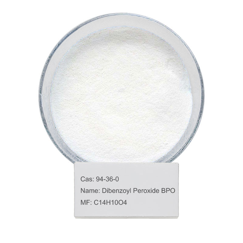 Benzoyl 75% পাওয়ার হোয়াইট পাউডার ইনিশিয়েটর Dibenzoyl Peroxide BPO 94-36-0