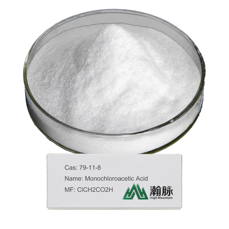 CLCH2COOH ক্লোরোএসেটিক এসিড CAS 79-11-8 জৈবিক মধ্যবর্তী জন্য