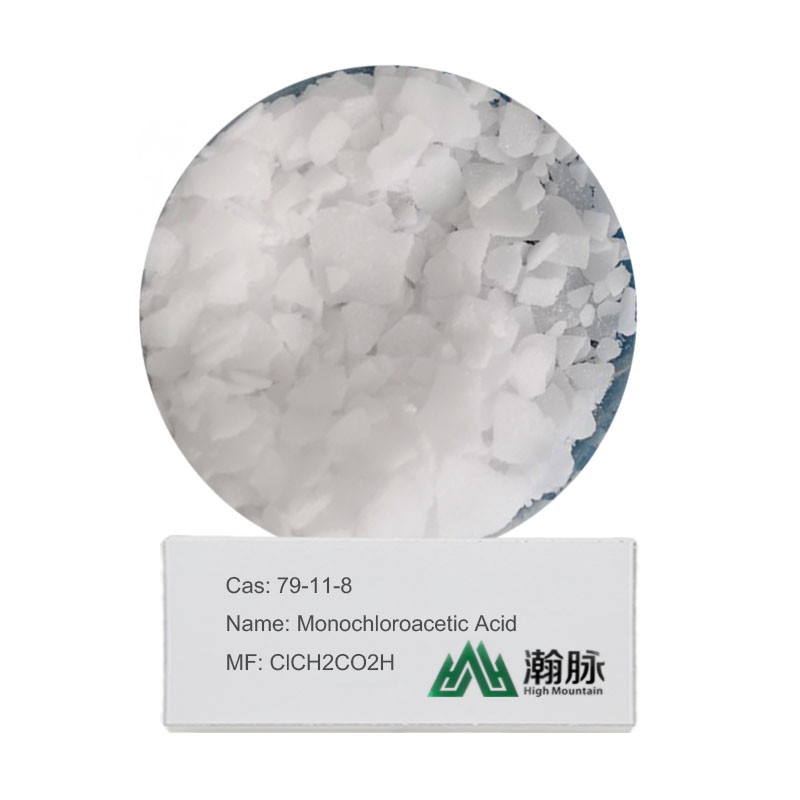 OEM ক্লোরোএসেটিক এসিড CAS 79-11-8 সিন্থেটিক গ্লাইসিন অর্গানিক ইন্টারমিডিয়েটগুলির জন্য