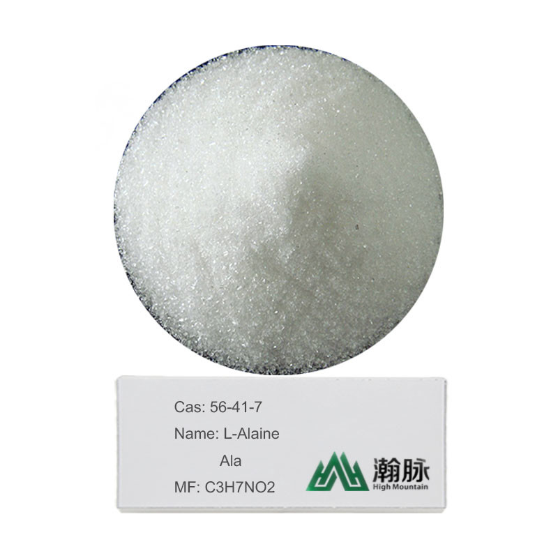 Cas56-41-7 রাসায়নিক মধ্যস্থতাকারী L-Alanine H-Ala-Oh L-2-Aminopropionic অ্যাসিড Alanine