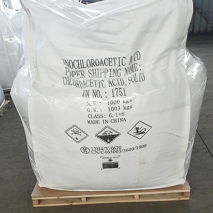 OEM ক্লোরোএসেটিক এসিড CAS 79-11-8 সিন্থেটিক গ্লাইসিন অর্গানিক ইন্টারমিডিয়েটগুলির জন্য