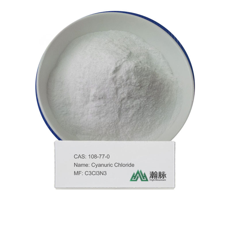 সায়ানুরিক ক্লোরাইড CAS 108-77-0 C3Cl3N3 3-ক্লোরোপিভালিক ক্লোরাইড প্যারাক্যাট অ্যাট্রাজিন গ্লাইফোসেট