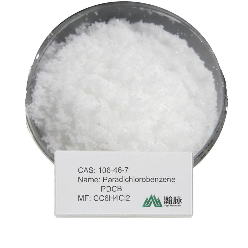 PDCB 1,4-Dichlorobenzene CAS 106-46-7 গন্ধ নিয়ন্ত্রণের জন্য শিল্প গ্রেড স্ফটিক কঠিন