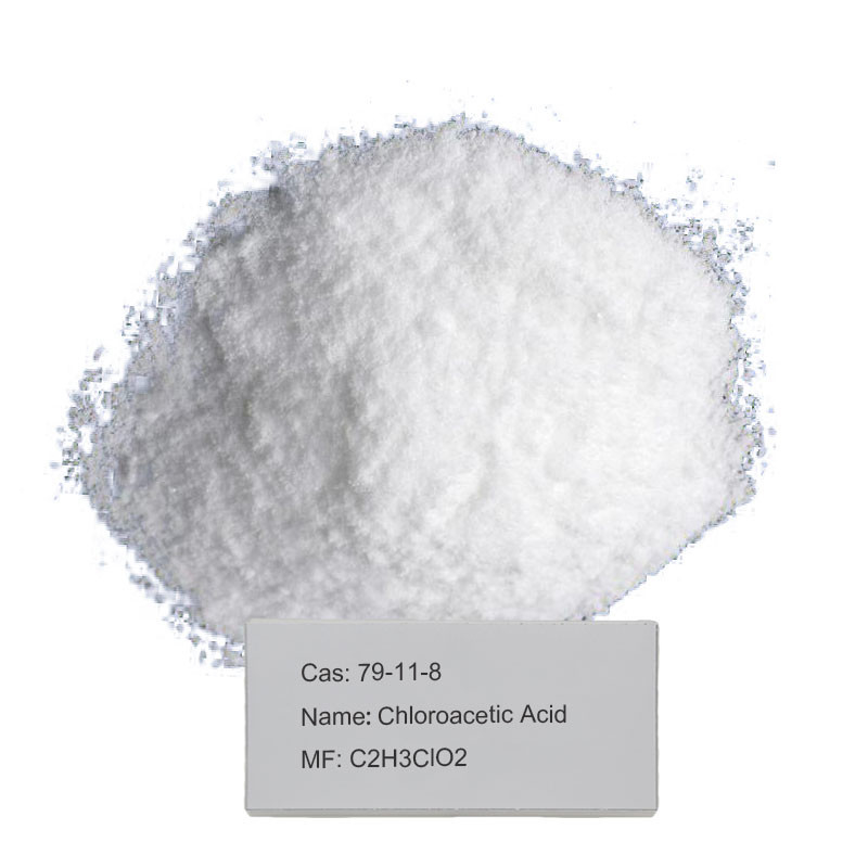 C2H3O2Cl Monochloroacetic Acid CAS 79-11-8 CMC এবং Glycine তৈরির জন্য ব্যবহৃত রাসায়নিক মধ্যবর্তী জন্য