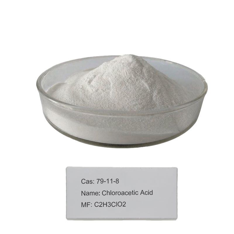 বাল্ক বক্স ক্লোরোএসেটিক অ্যাসিড CAS 79-11-8 বিভিন্ন রঙের জন্য
